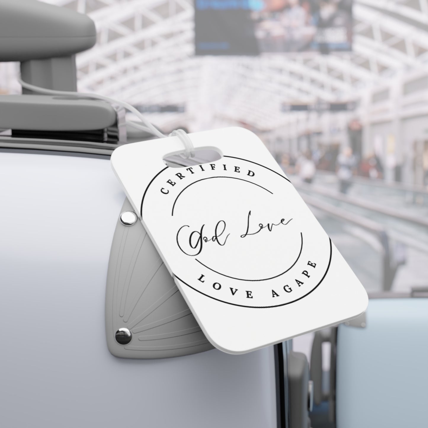 Certified Self Love Agape Luggage Tag — 'Self Love' Inspirational Travel ID