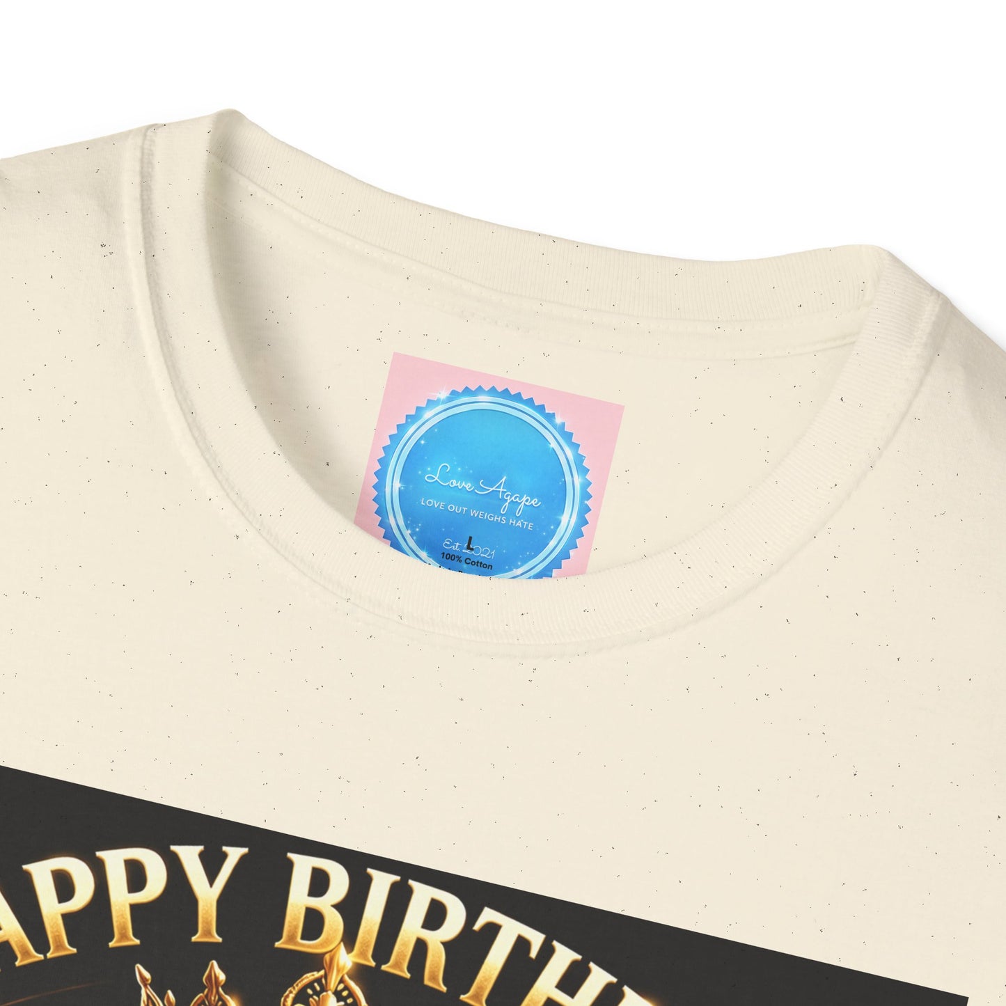Happy Birthday to My King T-Shirt – Royal Crown & Unstoppable Tribute Tee