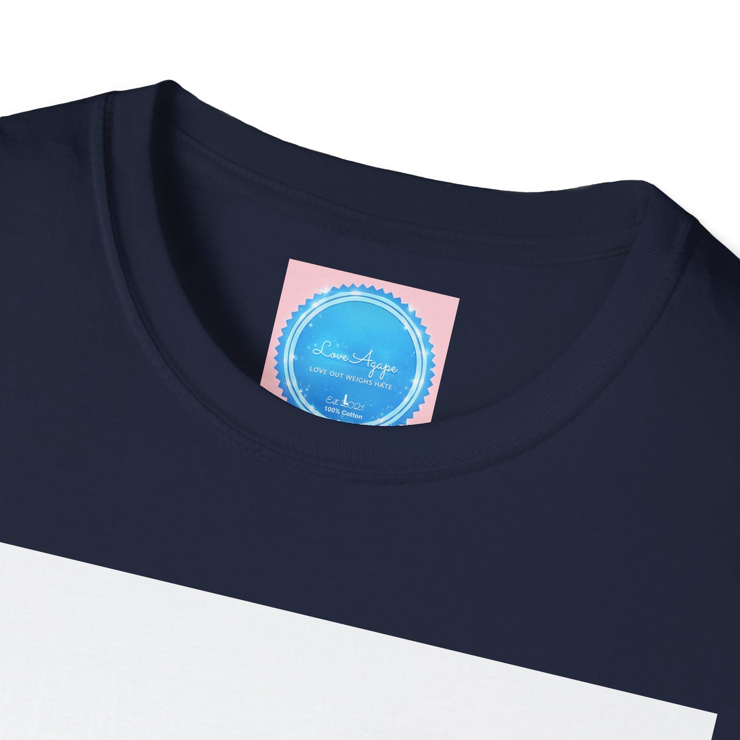 Growth & Development Tee — "God Love" Inspirational Christian Faith Shirt