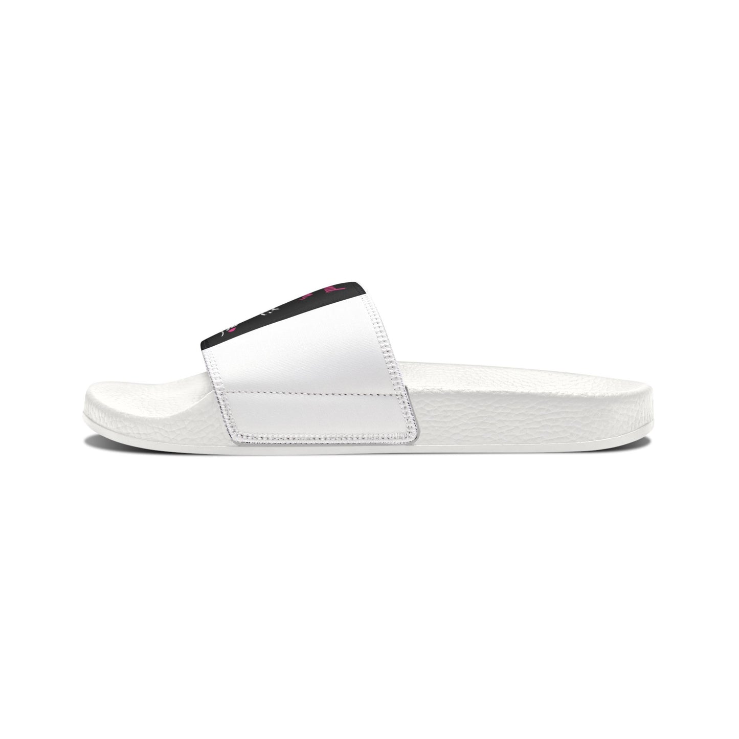 Pink Mermaid 'Not My Love' Slide Sandals