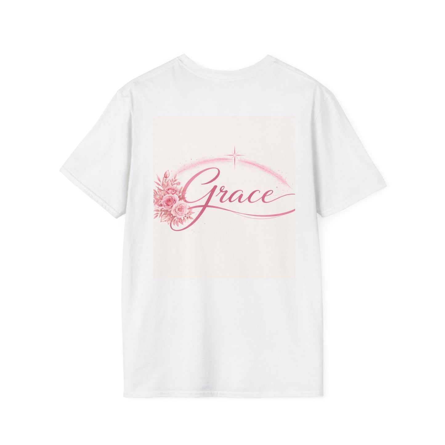 Grace Inspirational T-Shirt — God Still Gives You Grace Pink Faith Tee