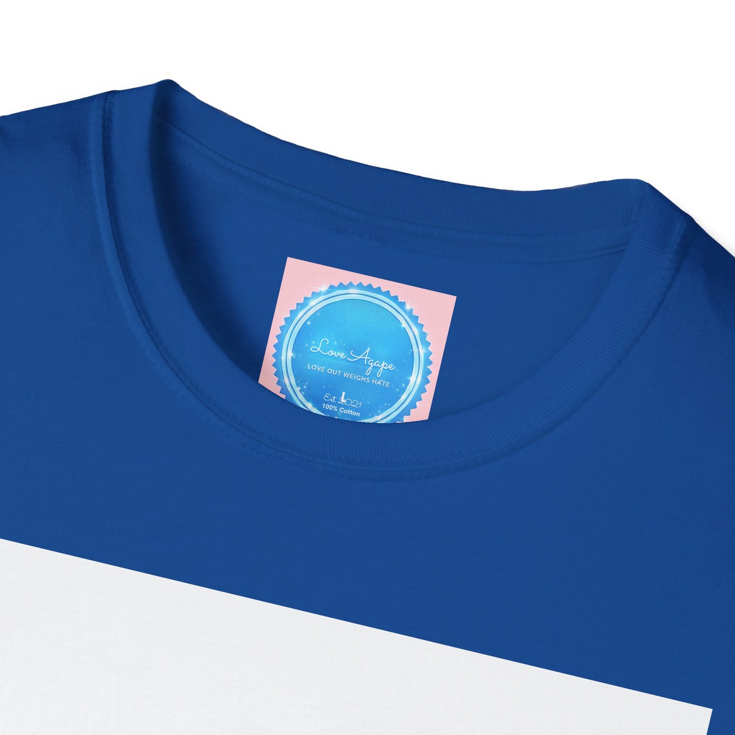 Growth & Development Tee — "God Love" Inspirational Christian Faith Shirt