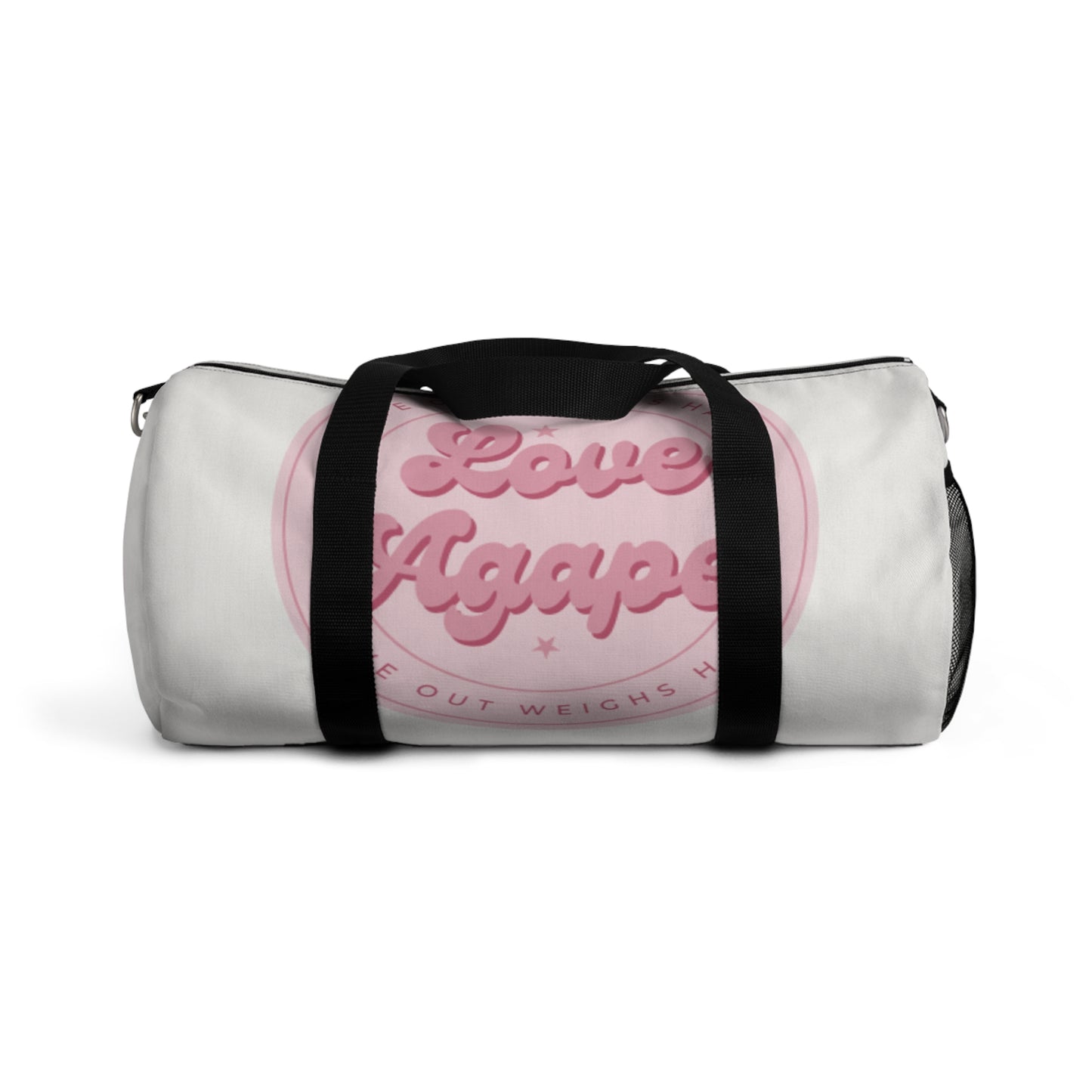 Pink Love Agape Travel Bag