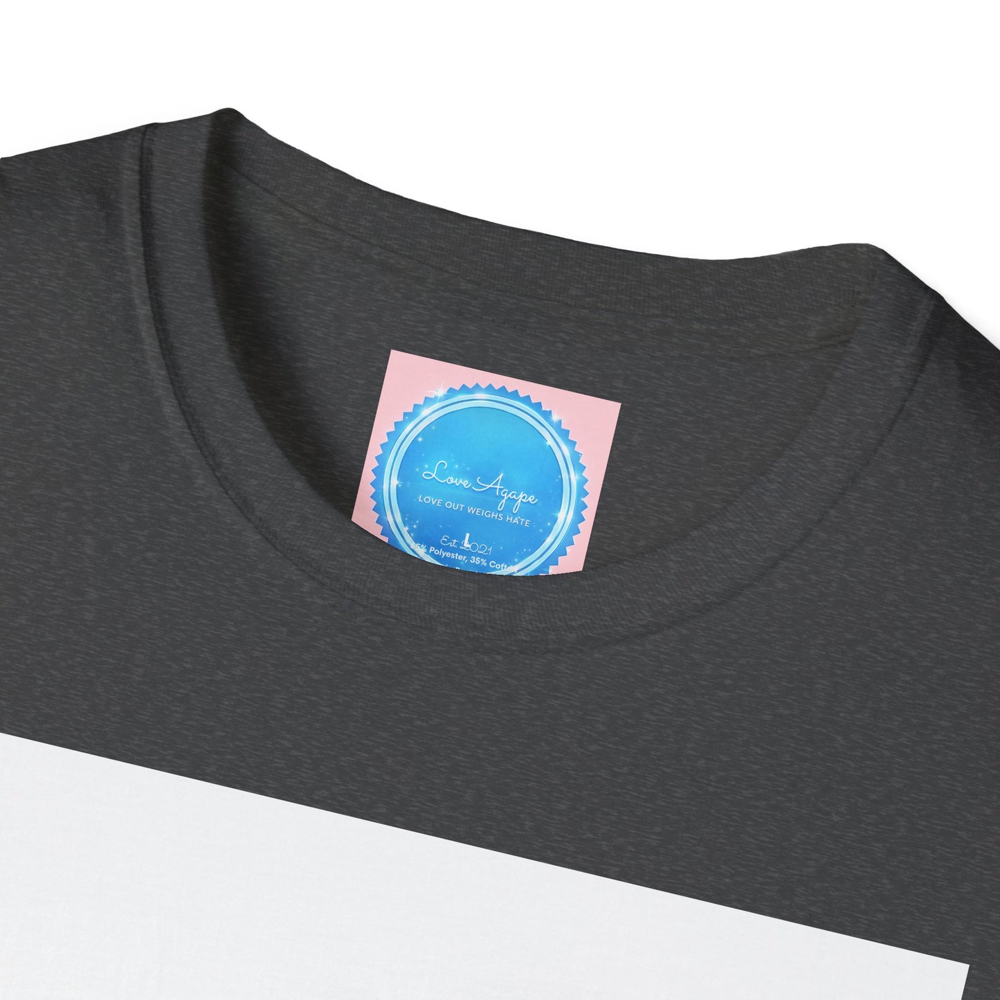 Growth & Development Tee — "God Love" Inspirational Christian Faith Shirt