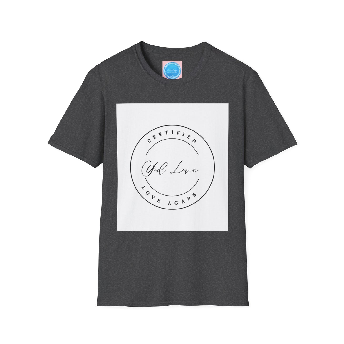 Growth & Development Tee — "God Love" Inspirational Christian Faith Shirt