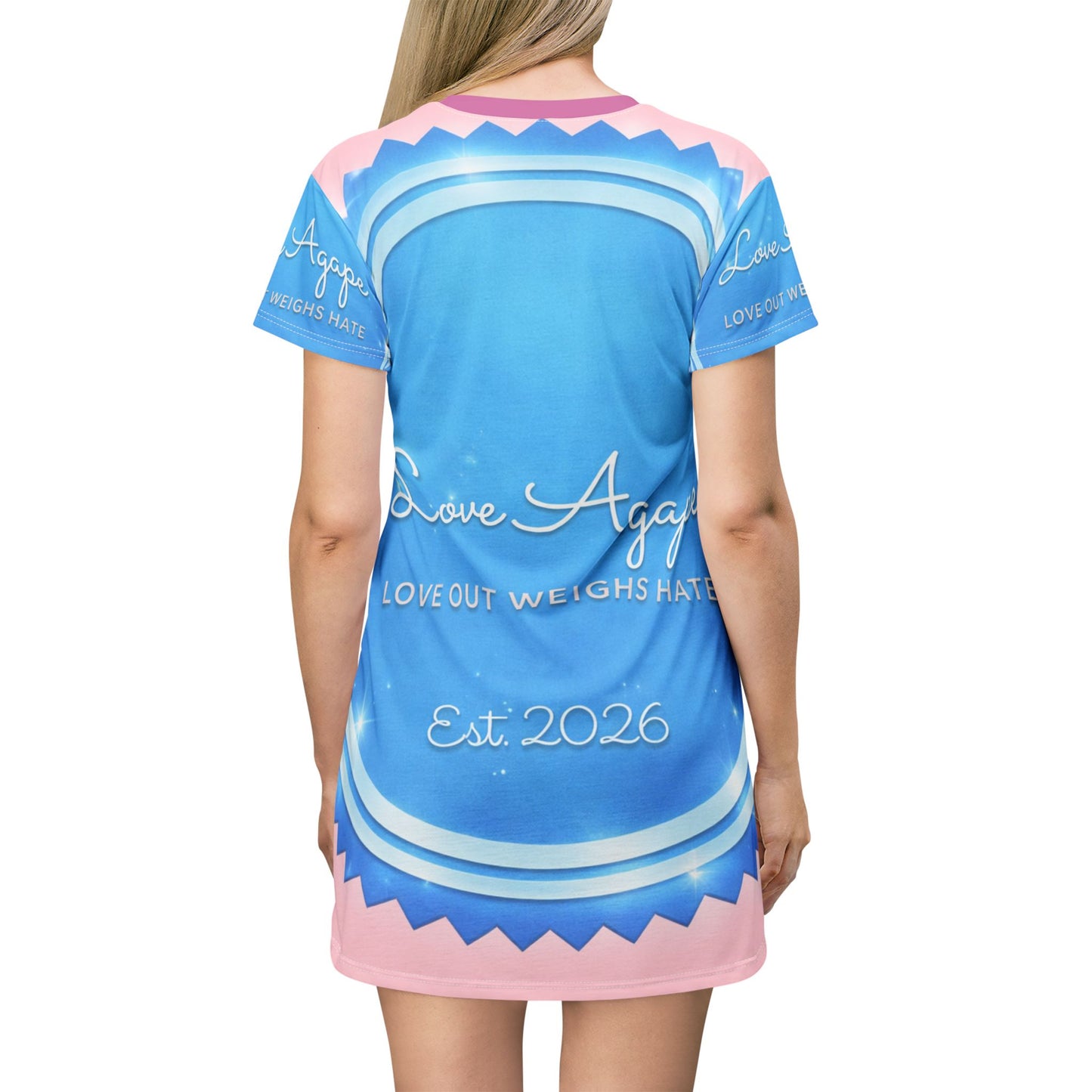 T-Shirt Dress (AOP)