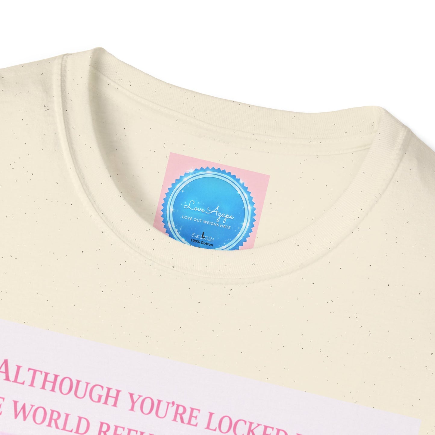 Grace Inspirational T-Shirt — God Still Gives You Grace Pink Faith Tee