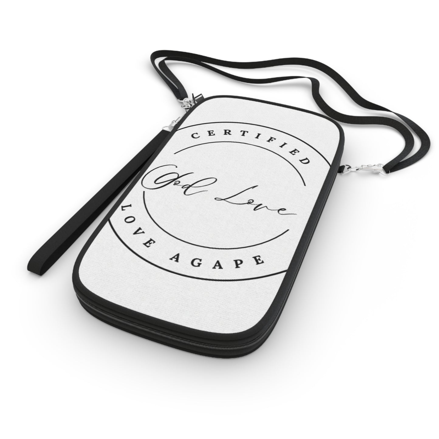 Passport Wallet — "Certified God Love" Minimalist Travel Document Holder