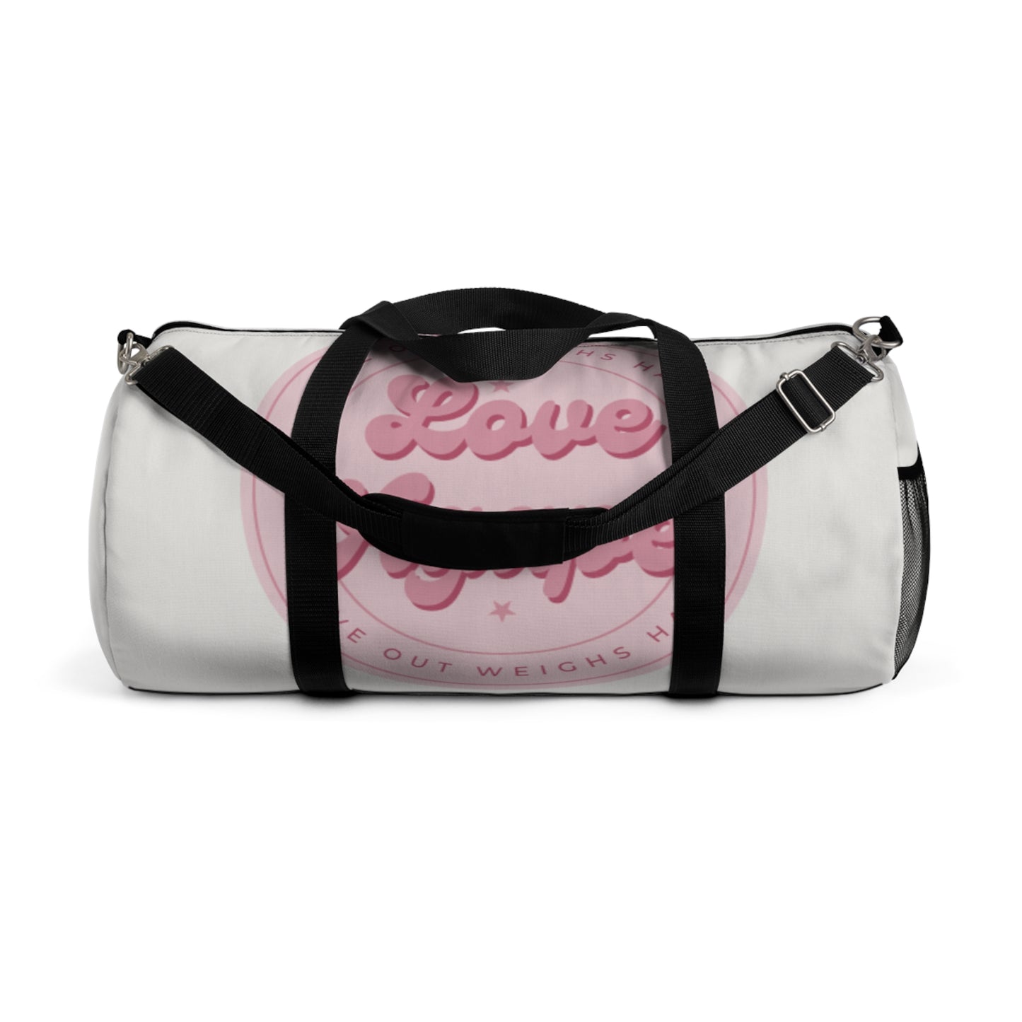 Pink Love Agape Travel Bag