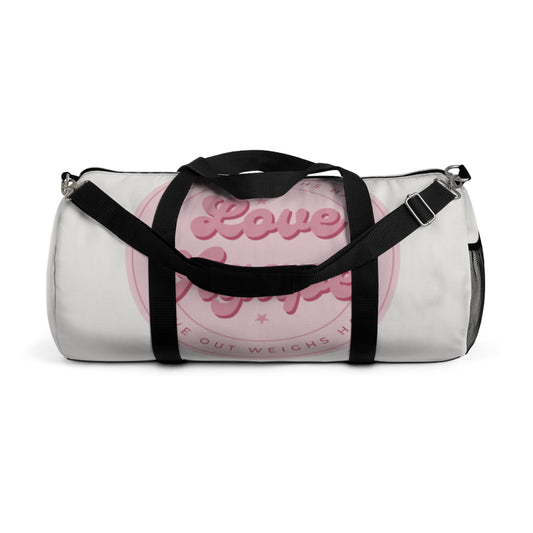 Pink Love Agape Travel Bag