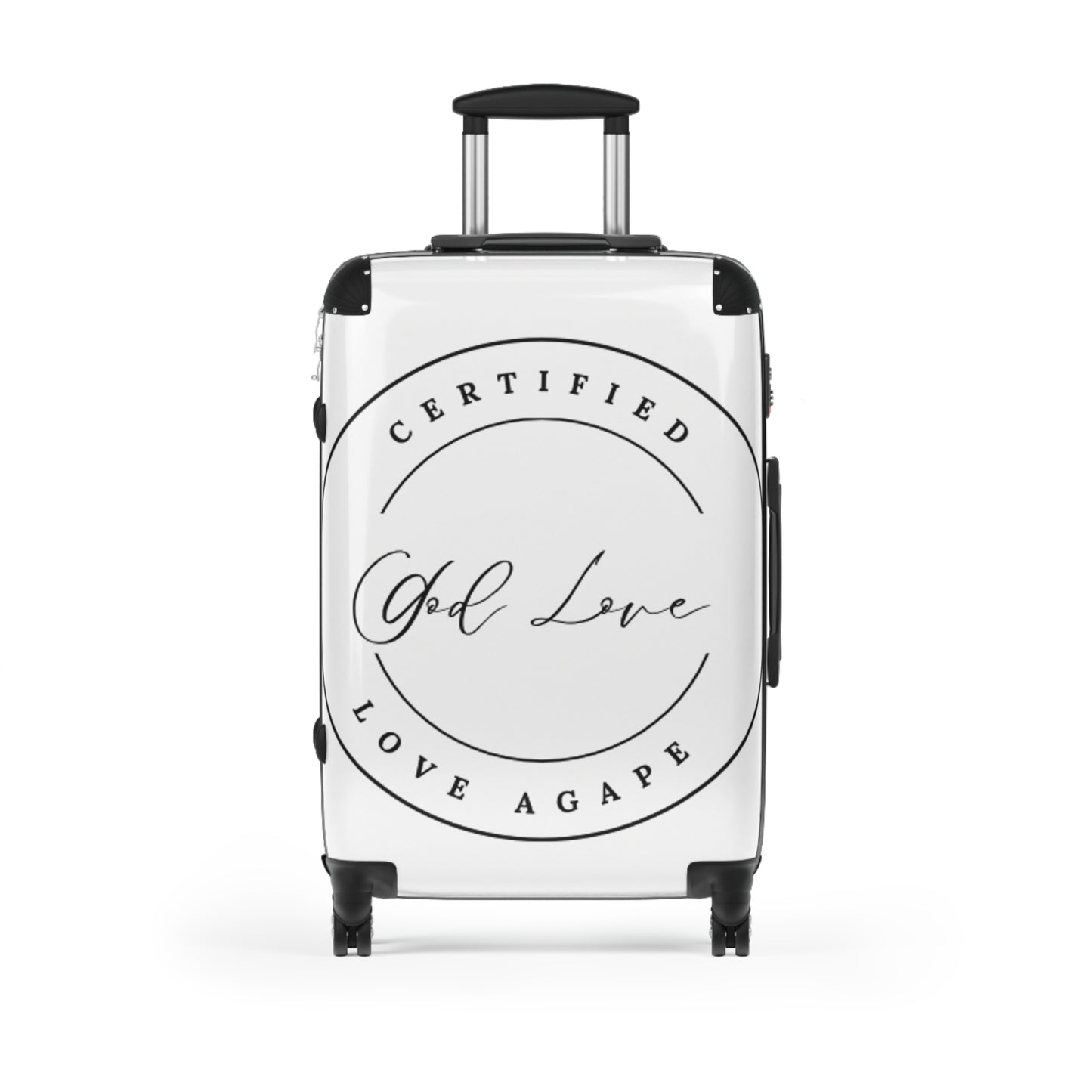 Certified Self Love Suitcase — 'God Love' Inspirational Carry-On