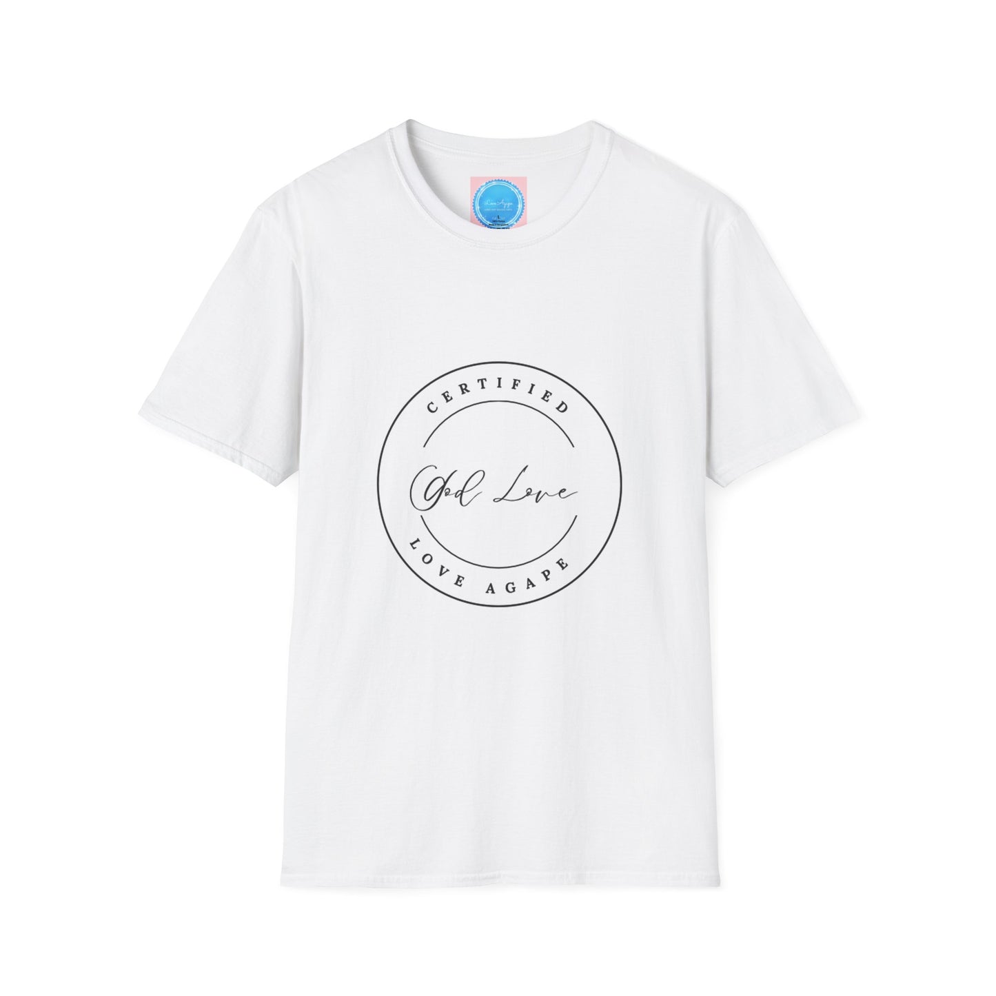 Growth & Development Tee — "God Love" Inspirational Christian Faith Shirt