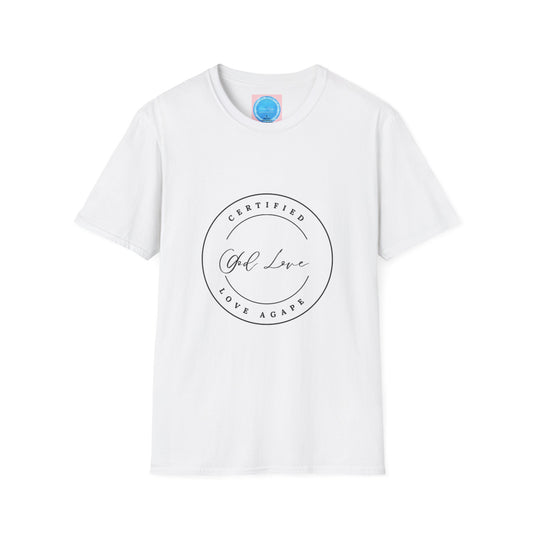 Growth & Development Tee — "God Love" Inspirational Christian Faith Shirt