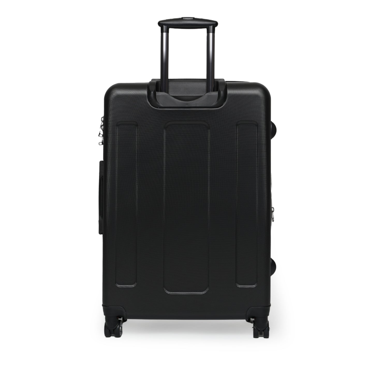 Suitcase — 'Love Agape' Pink Badge Carry-On Luggage