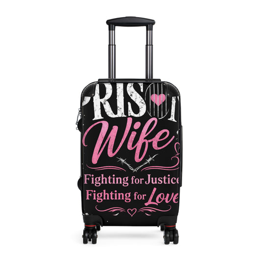 Suitcase — “Prison Wife: Fighting for Justice, Fighting for Love” Personalized Carry-On