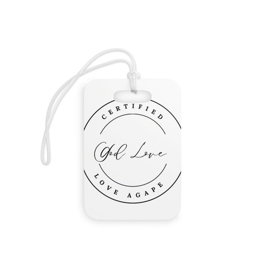 Certified Self Love Agape Luggage Tag — 'Self Love' Inspirational Travel ID
