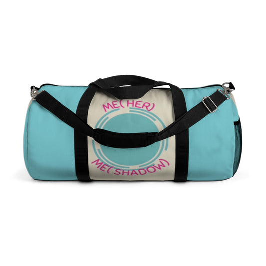 VS Me(Her) Me(Shadow) Graphic Duffel Bag – Travel Gym Bag for LGBTQ+ Fans