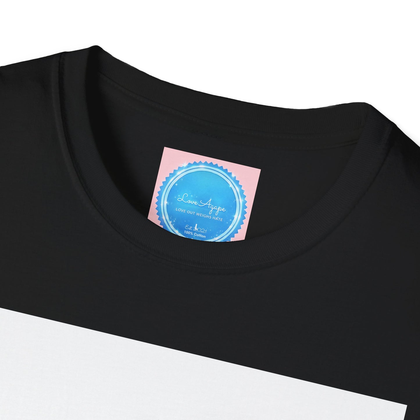 Growth & Development Tee — "God Love" Inspirational Christian Faith Shirt