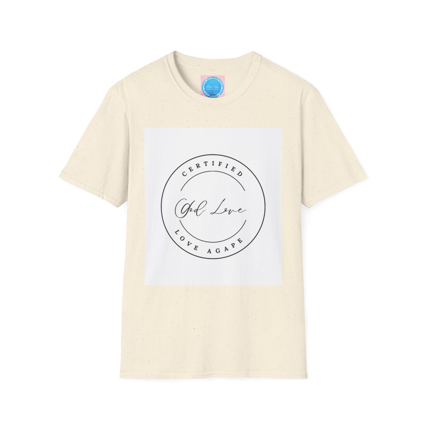 Growth & Development Tee — "God Love" Inspirational Christian Faith Shirt
