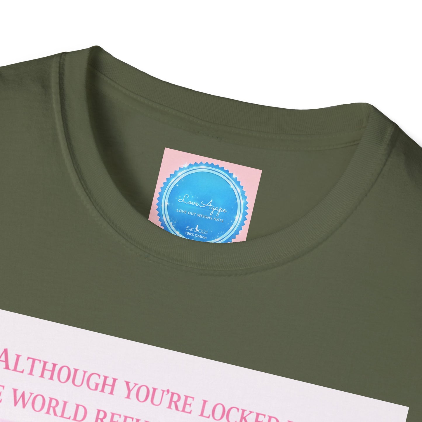 Grace Inspirational T-Shirt — God Still Gives You Grace Pink Faith Tee