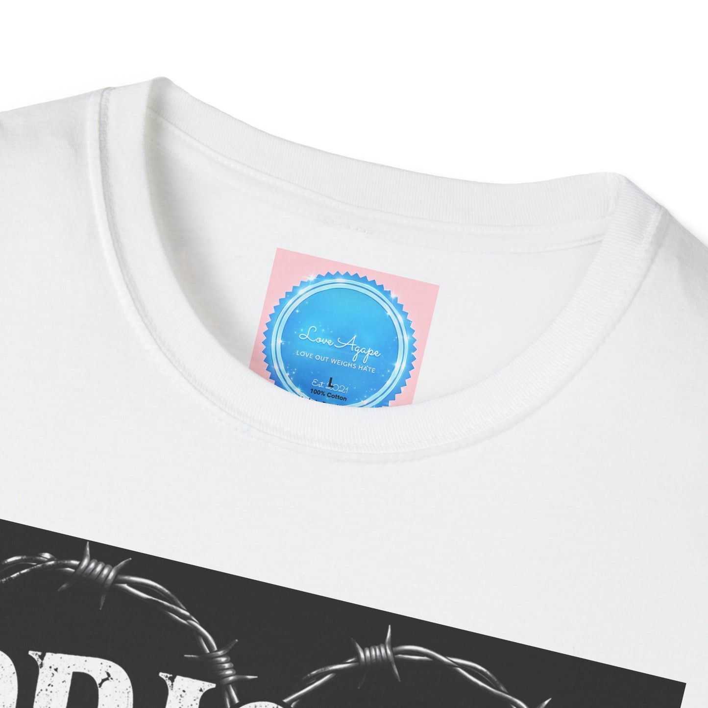 Prison Wife T-Shirt – “Not Ashamed, Just Loyal” Support Tee