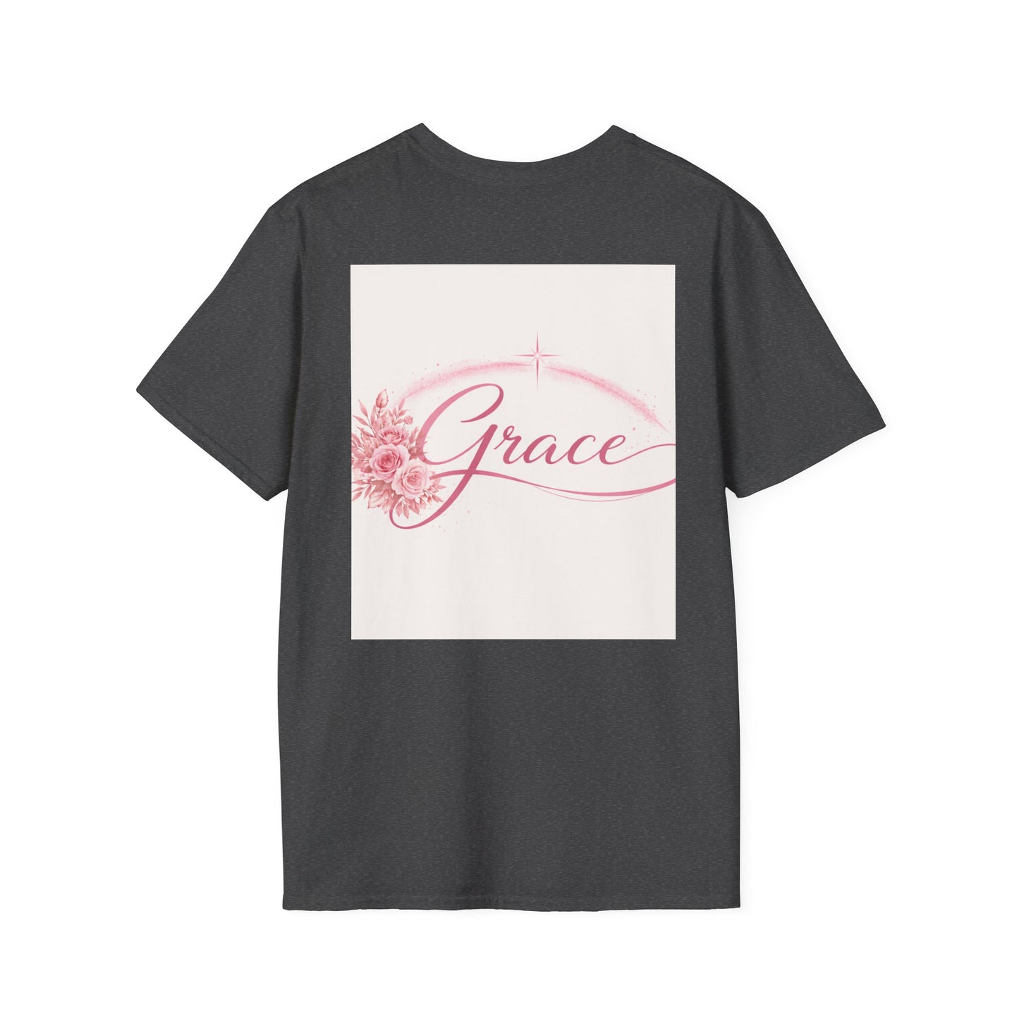 Grace Inspirational T-Shirt — God Still Gives You Grace Pink Faith Tee