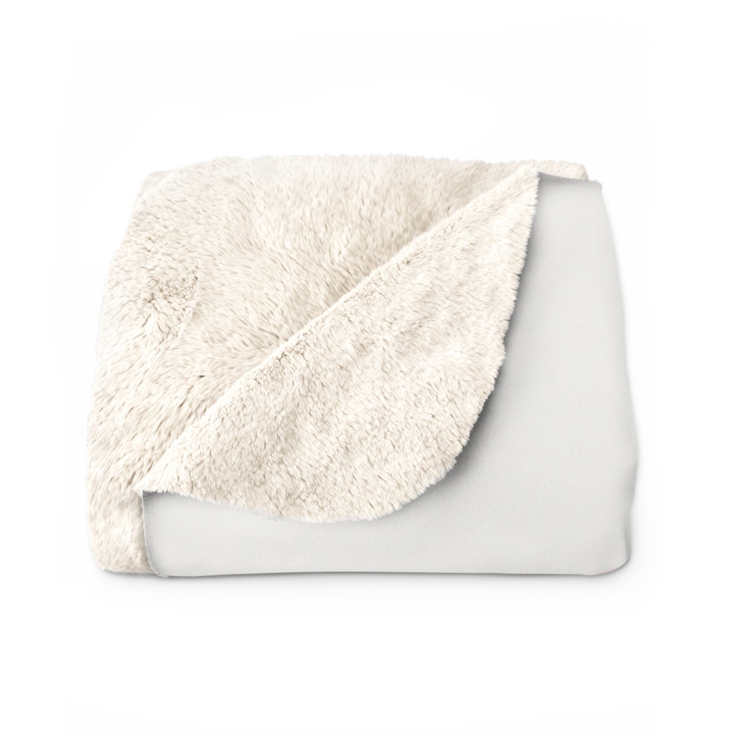 Sherpa Blanket — 'Love Agape' Pink Emblem Cozy Throw