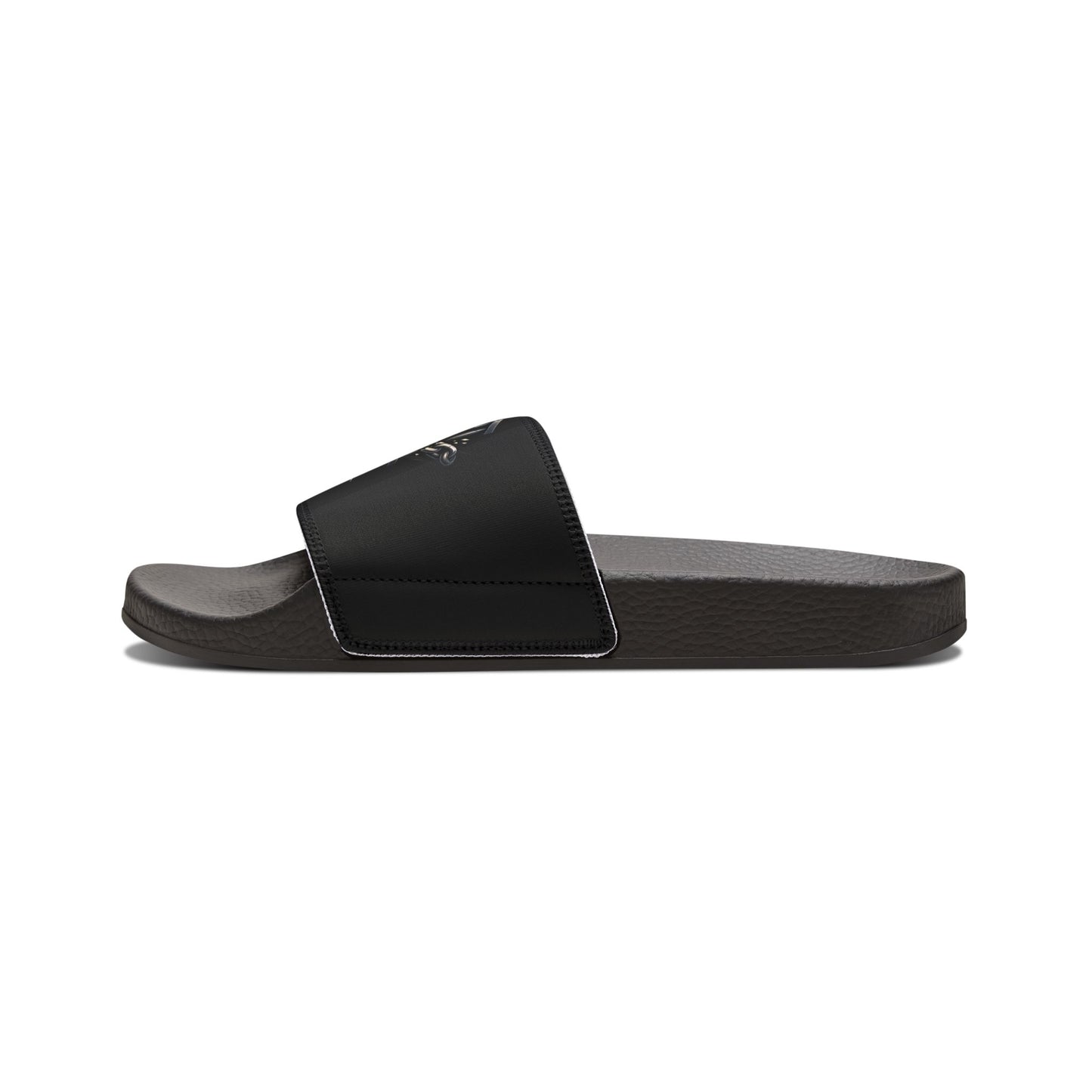 Love Vague Heart Graphic Slide Sandals — Women's Removable-Strap Pool Slides