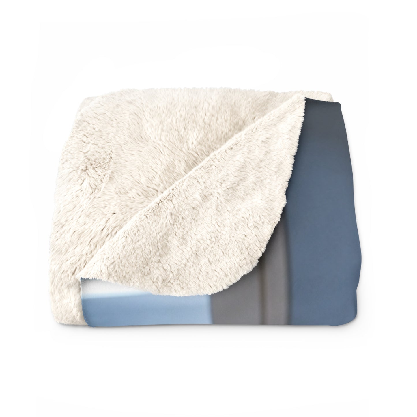 Personalized Photo Sherpa Blanket – Custom Face Keepsake Cozy Throw