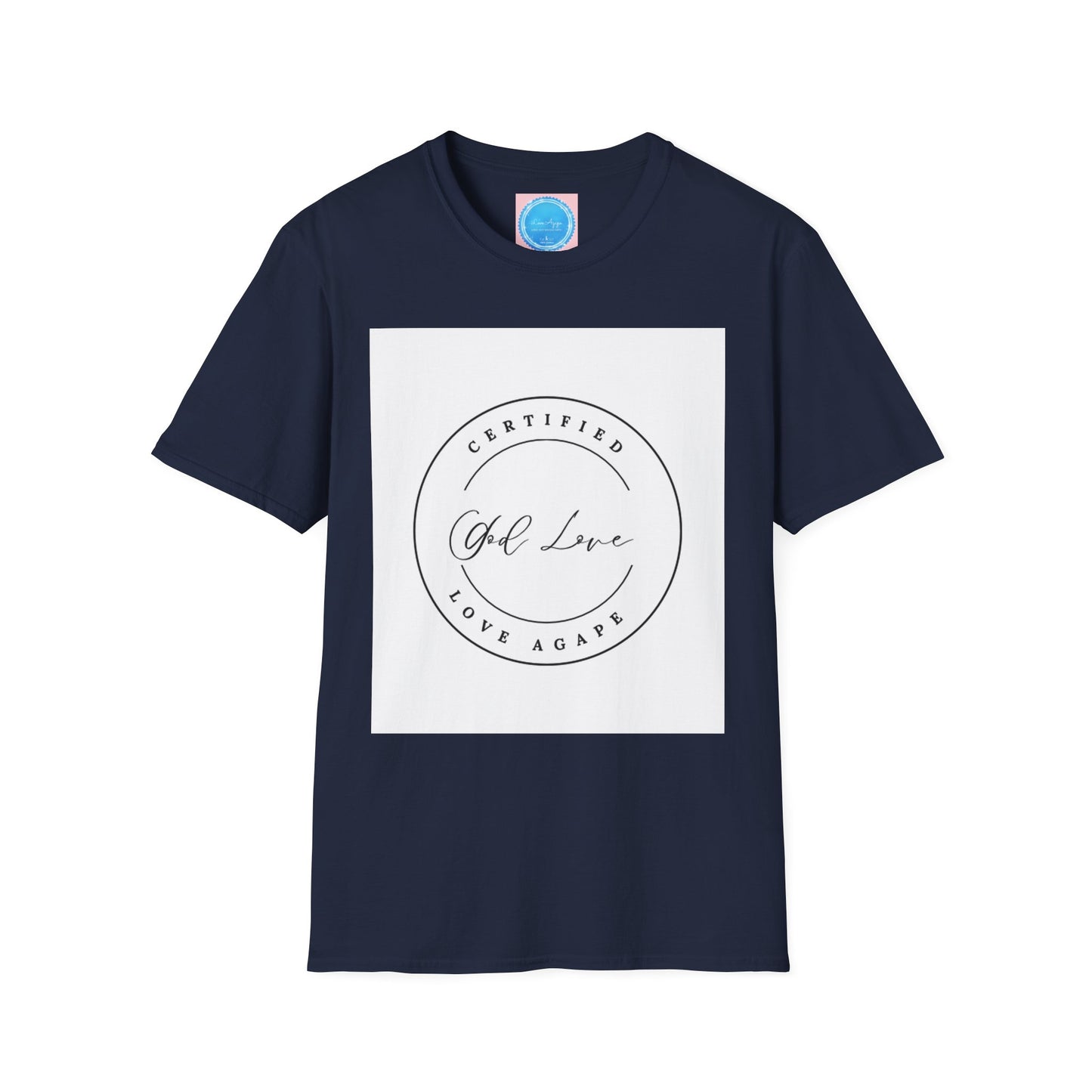 Growth & Development Tee — "God Love" Inspirational Christian Faith Shirt
