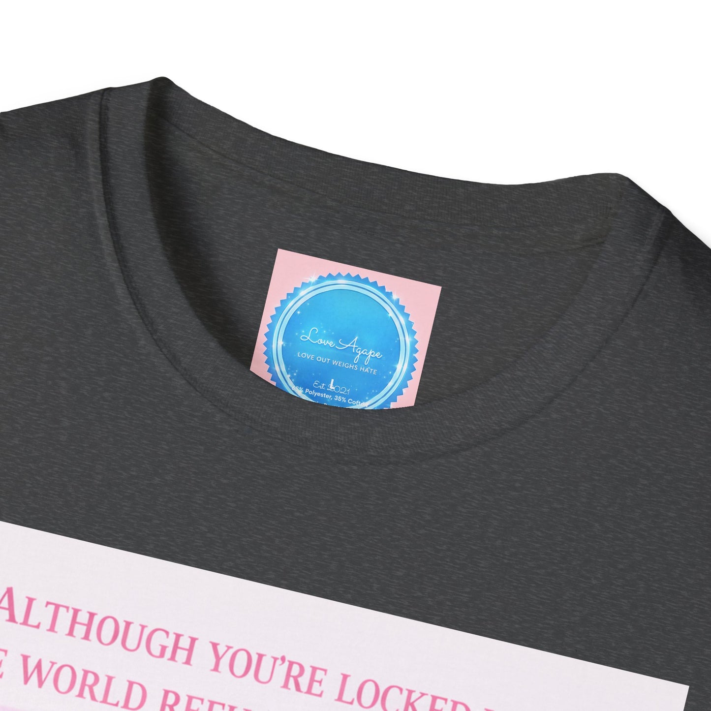 Grace Inspirational T-Shirt — God Still Gives You Grace Pink Faith Tee