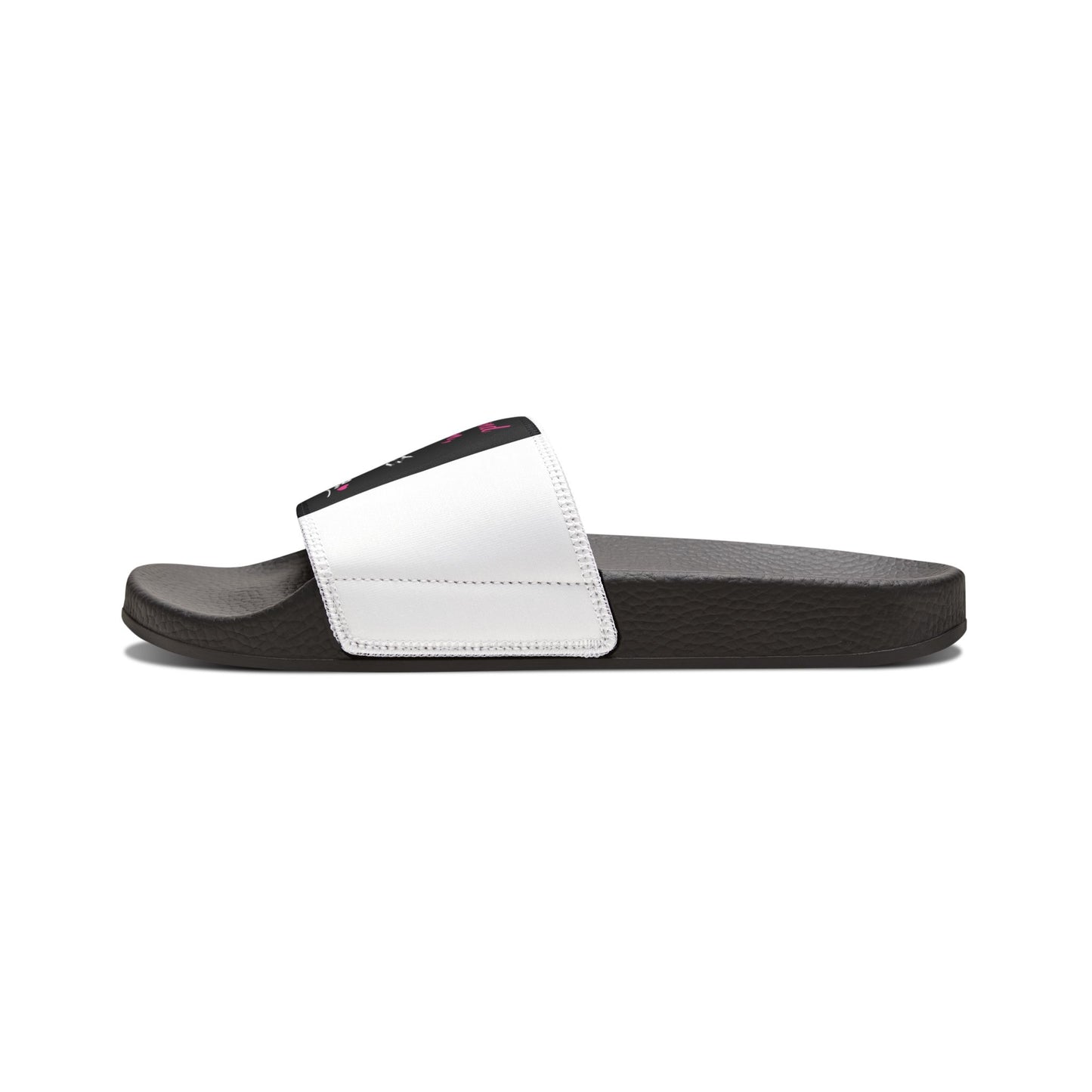 Pink Mermaid 'Not My Love' Slide Sandals