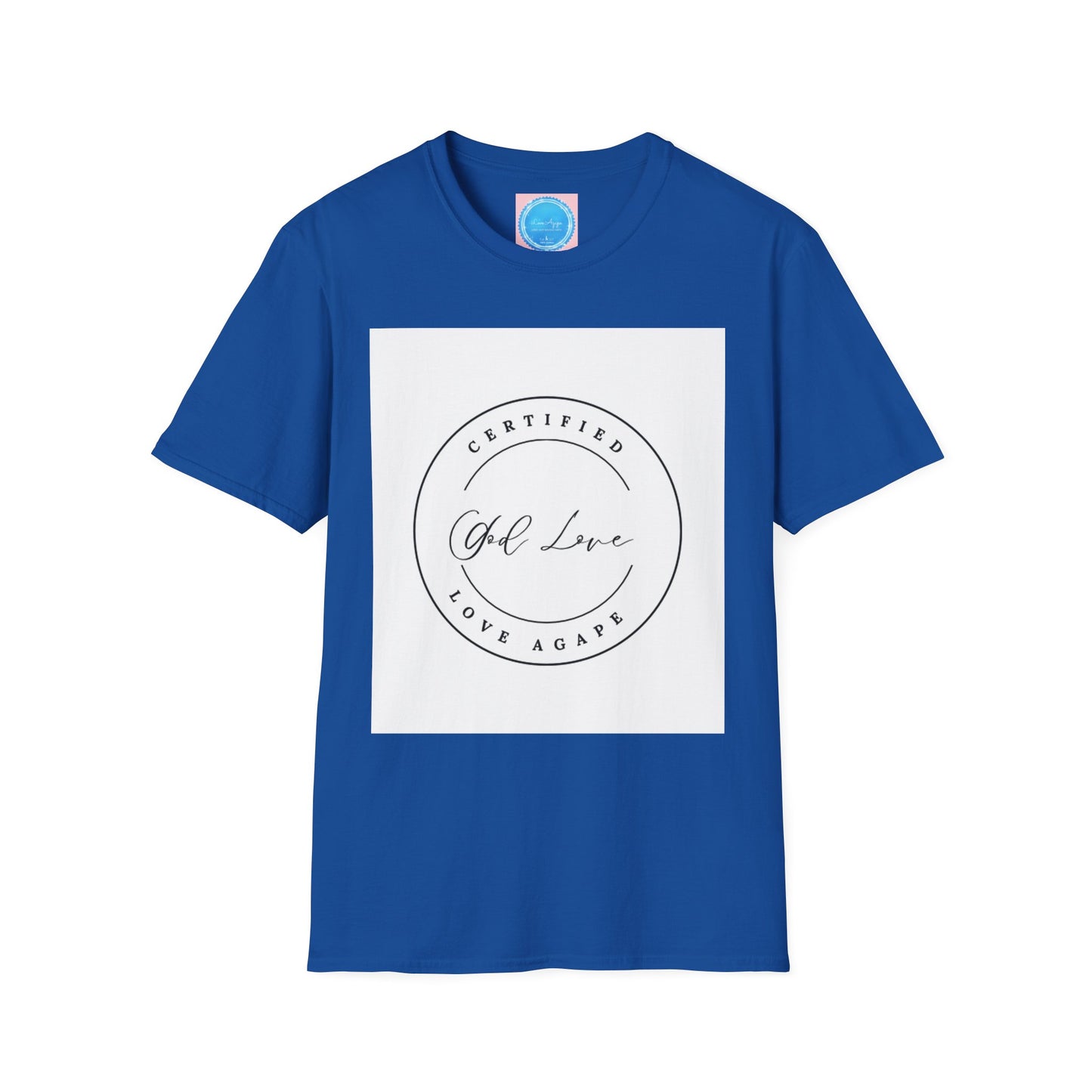 Growth & Development Tee — "God Love" Inspirational Christian Faith Shirt