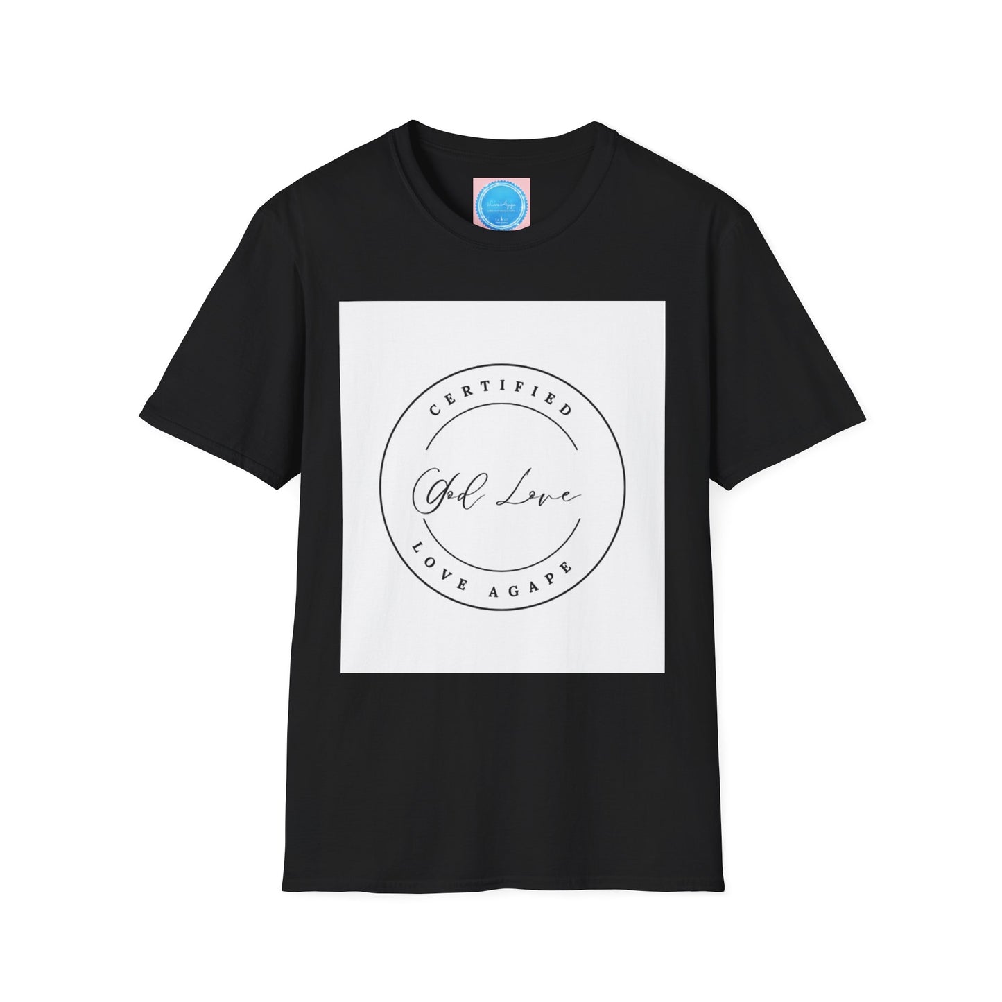 Growth & Development Tee — "God Love" Inspirational Christian Faith Shirt