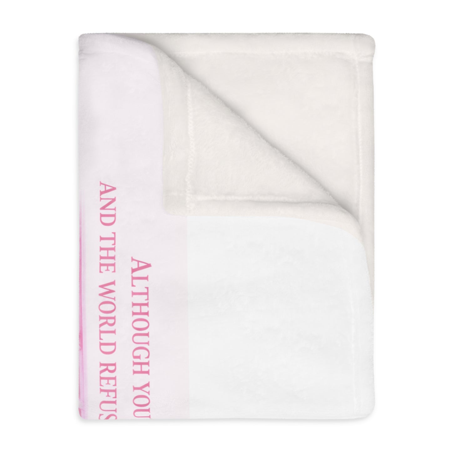 Grace Microfiber Blanket —  Throw with 'God Still Gives You Grace' Design