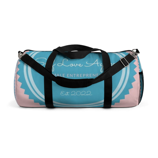 Self-Care Agency Duffel Bag — 'Self Love Agency' Est. 2022 Travel & Gym Bag