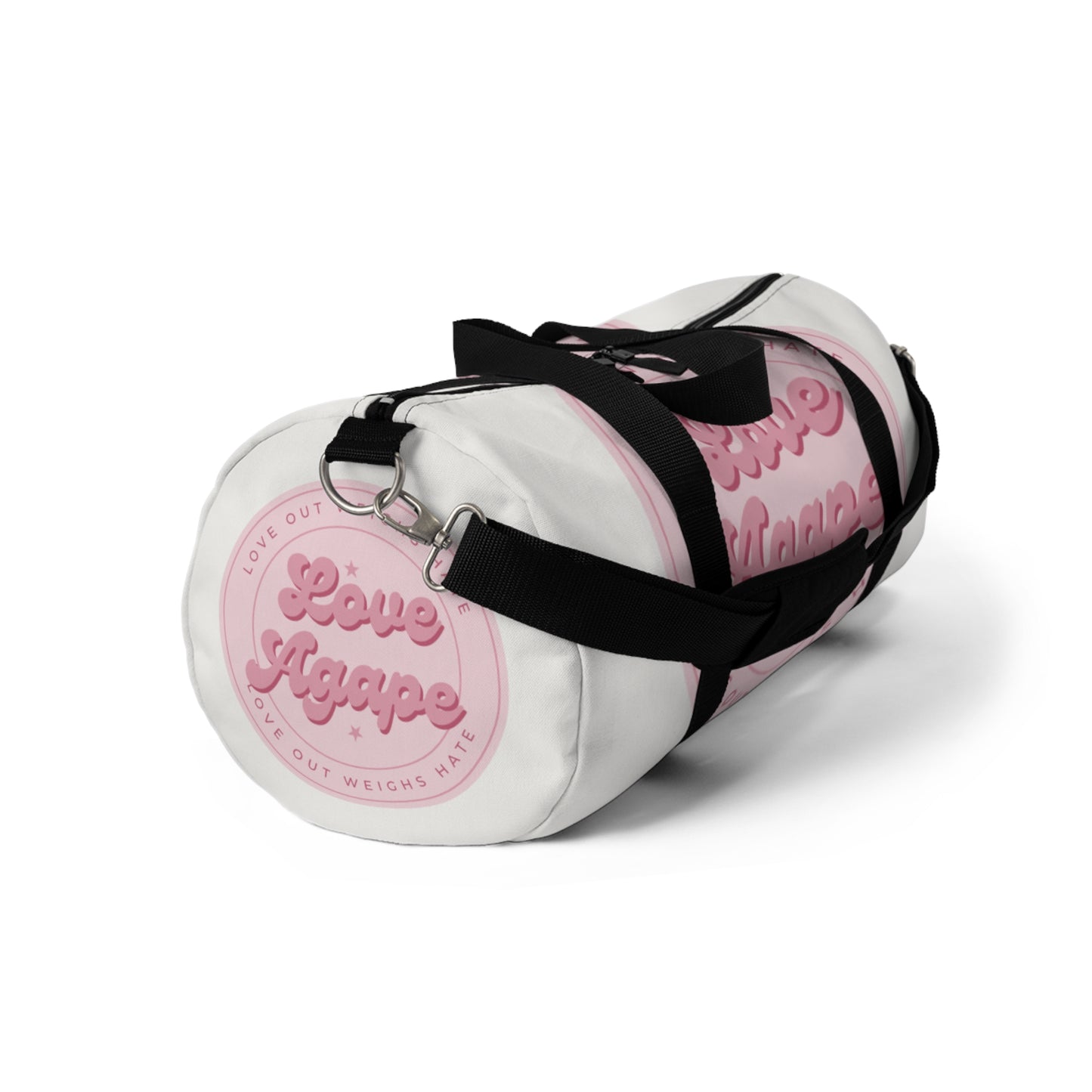 Pink Love Agape Travel Bag