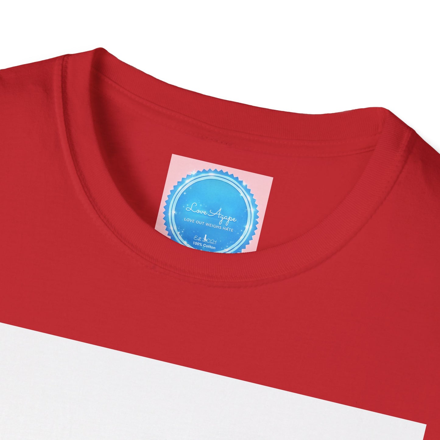 Growth & Development Tee — "God Love" Inspirational Christian Faith Shirt