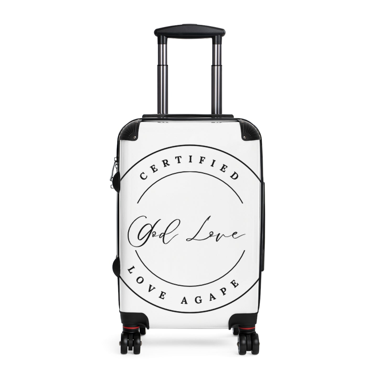 Certified Self Love Suitcase — 'God Love' Inspirational Carry-On