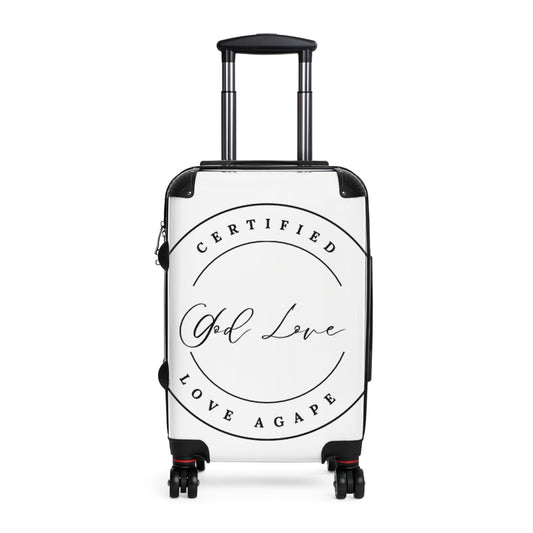 Certified Self Love Suitcase — 'God Love' Inspirational Carry-On