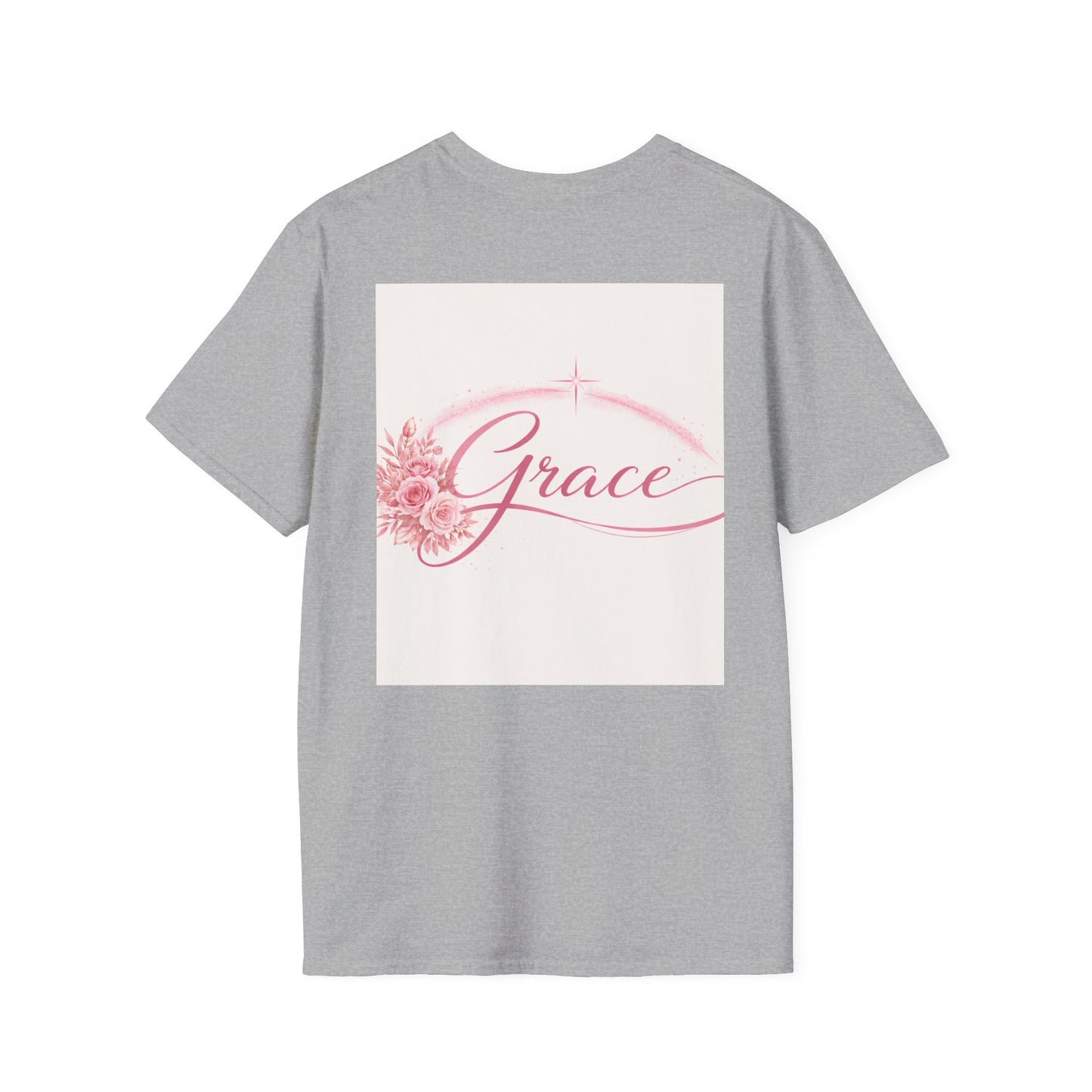 Grace Inspirational T-Shirt — God Still Gives You Grace Pink Faith Tee