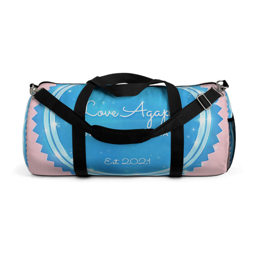Love Agape Duffel Bag — “Love Outweighs Hate” Est. 2021 Travel Gym Bag