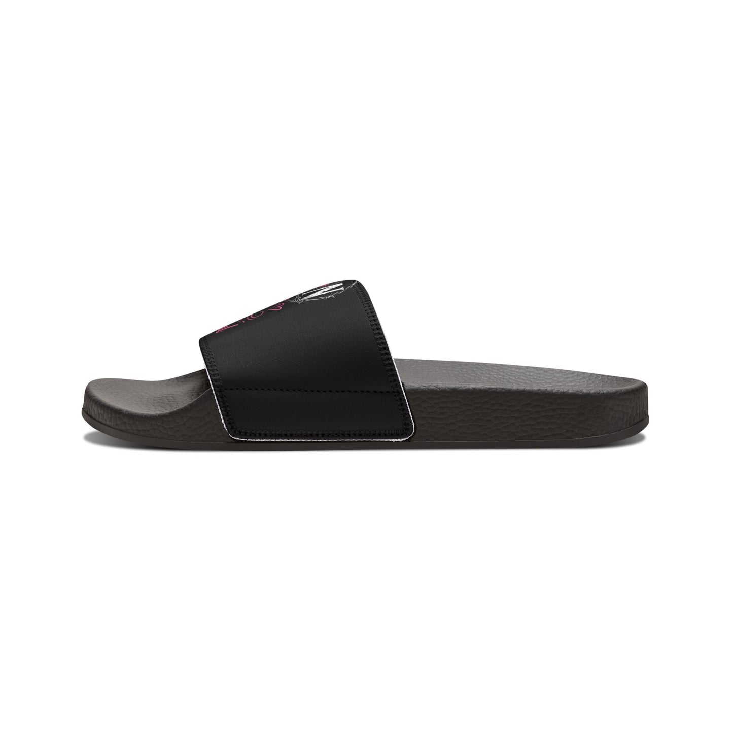 Women’s Removable-Strap Slides — ‘Prison Wife’  loyalty Graphic Sandals