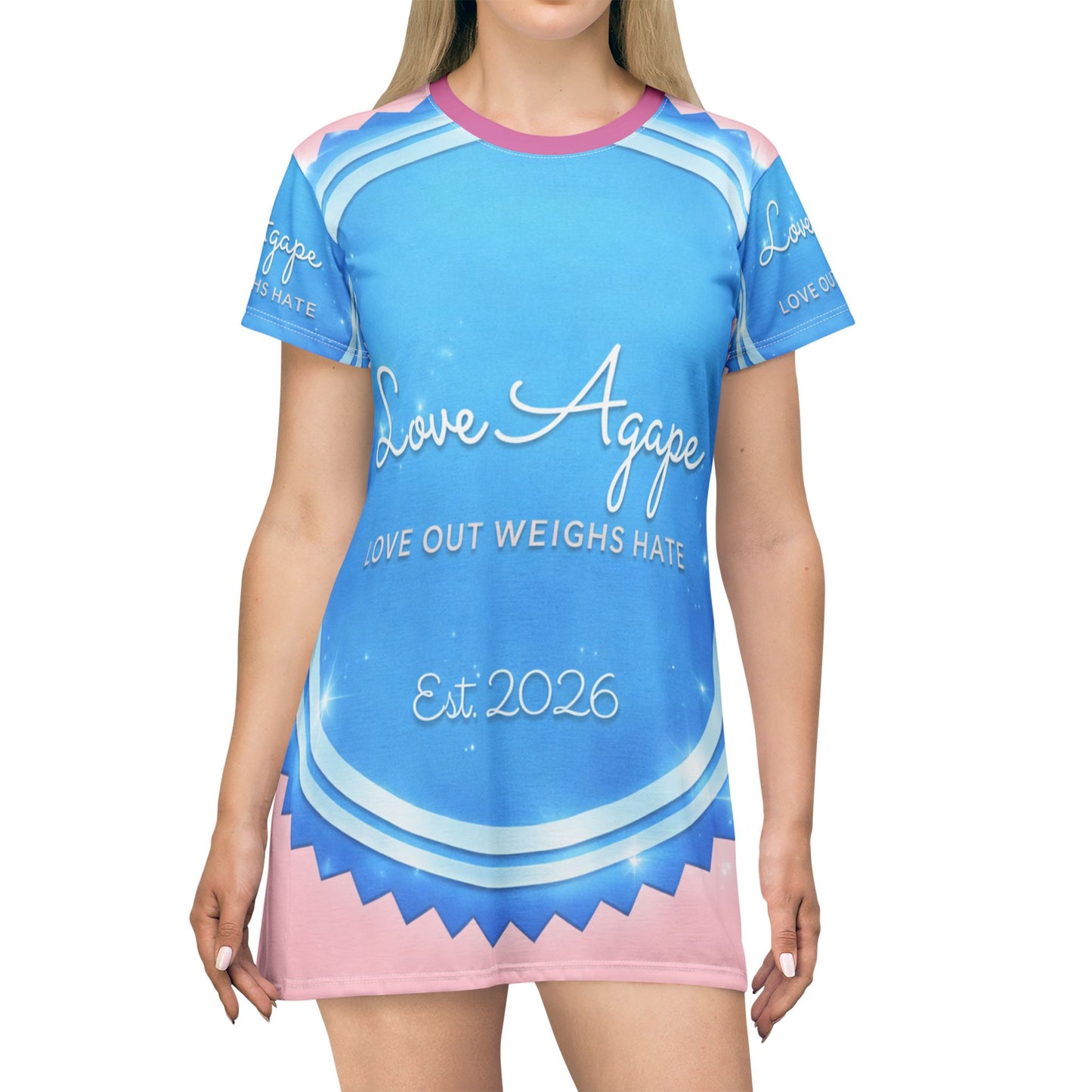 T-Shirt Dress (AOP)