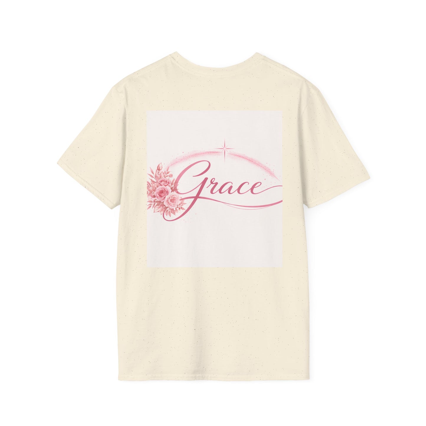 Grace Inspirational T-Shirt — God Still Gives You Grace Pink Faith Tee