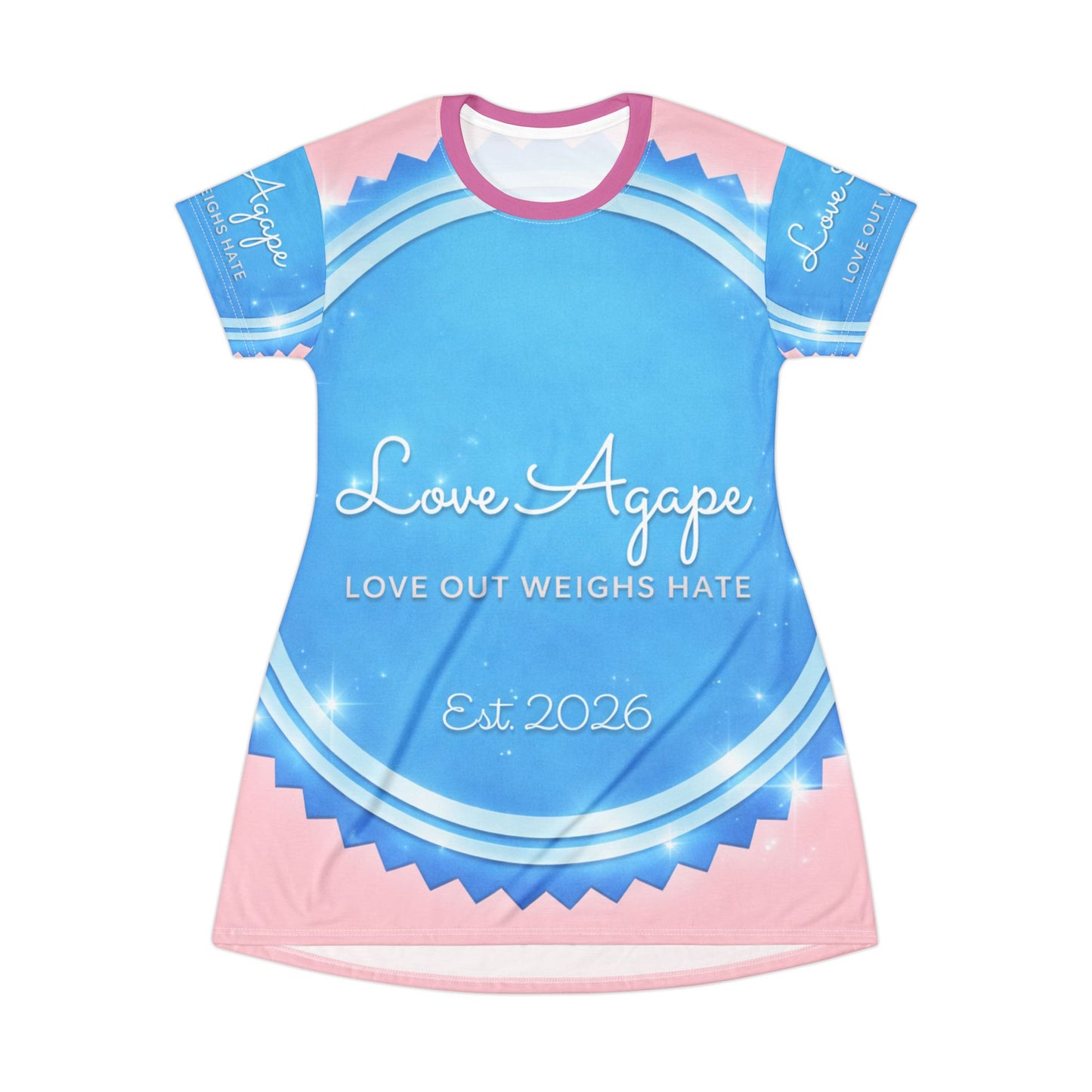 T-Shirt Dress (AOP)