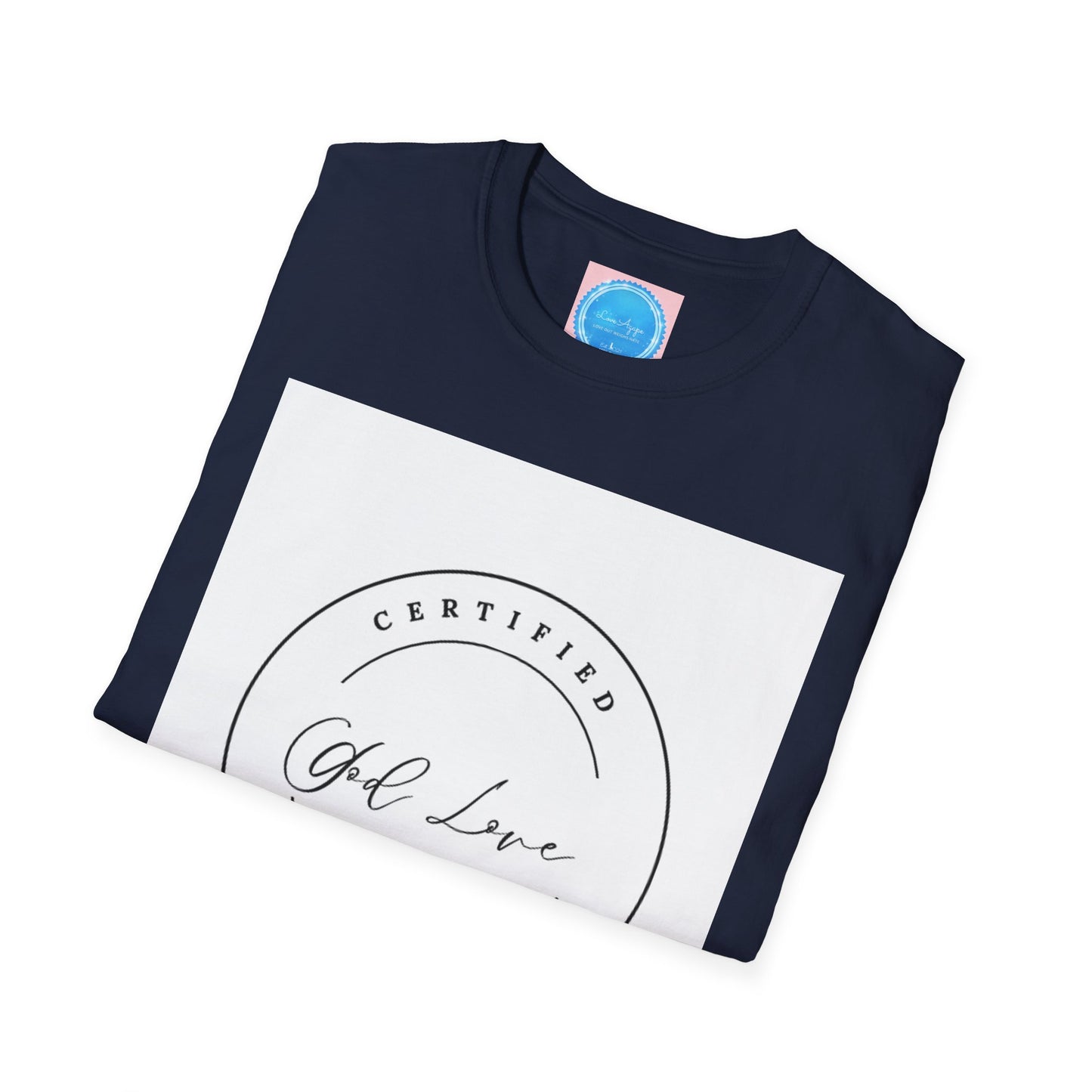 Growth & Development Tee — "God Love" Inspirational Christian Faith Shirt