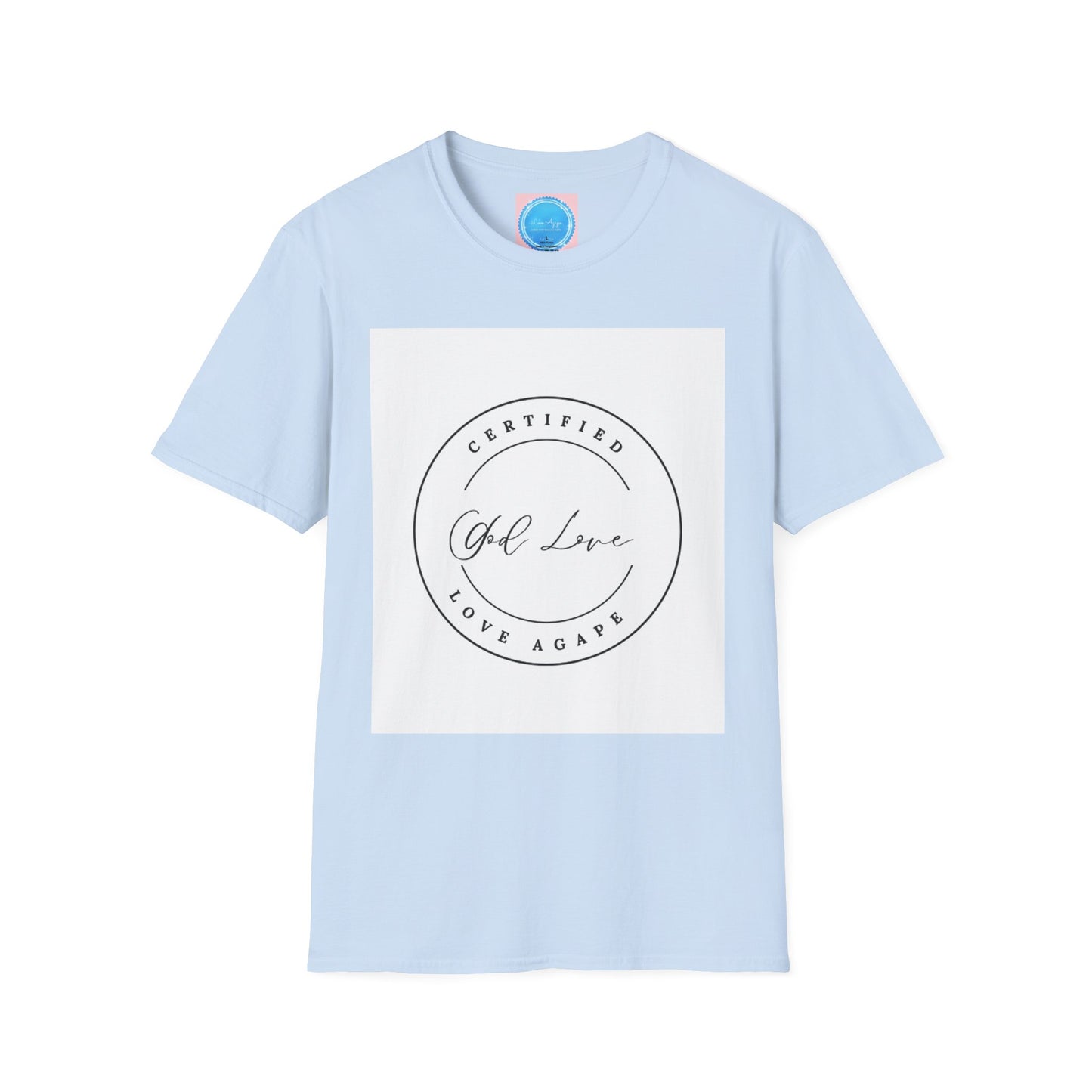 Growth & Development Tee — "God Love" Inspirational Christian Faith Shirt